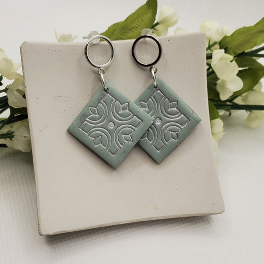 Tiled Earrings