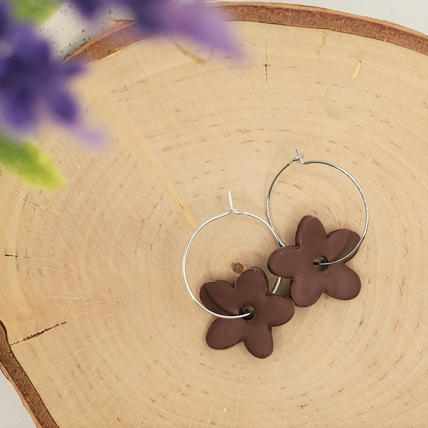 Flower Hoops