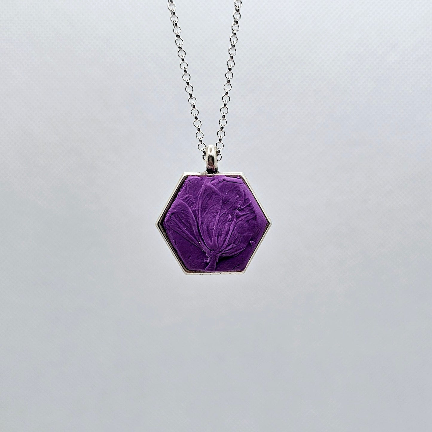 Hexagon Botanical Necklace