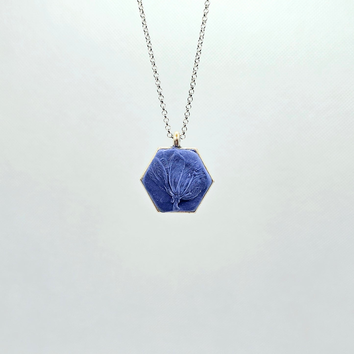 Hexagon Botanical Necklace