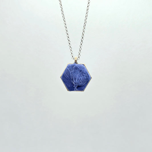 Hexagon Botanical Necklace